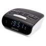 Aiwa CR-15BK Radio Reloj Despertador Doble Alarma FM Negro